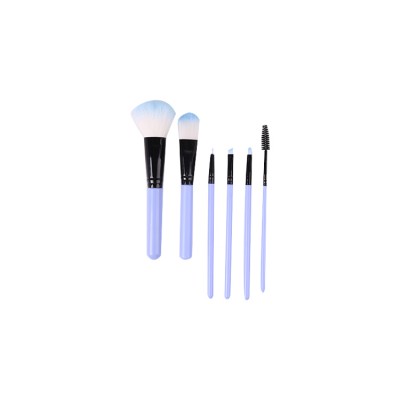 Cheap cosmetics woman 6PCS private label makeup brushes set 2021