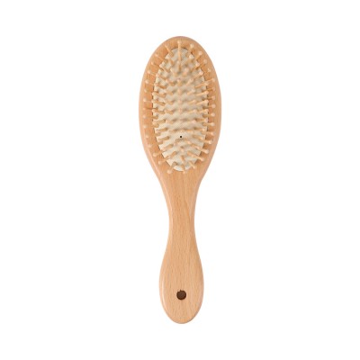 Wholesale home travel bamboo wholesale detangle hair brush private label