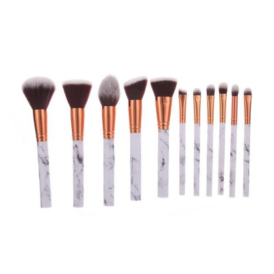 2021 professional luxury cosmetic foundation eyeshadow 11pcs high quality makeup brush set private label